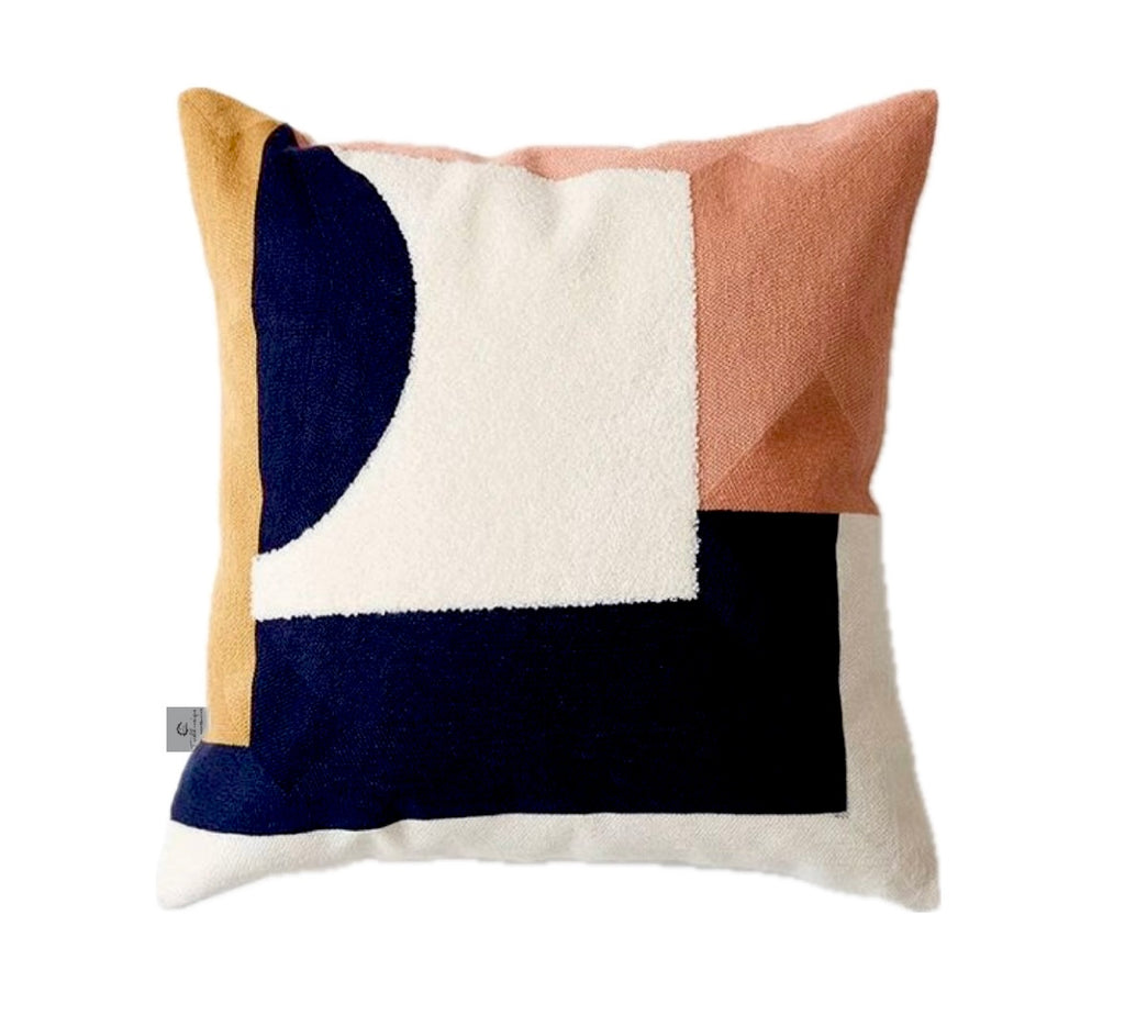A Custom Collection with feather inner scatter cushion 60x60 Abstract collection