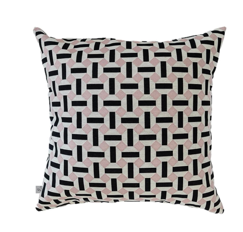 A Custom Collection with feather inner scatter cushion 60x60 each Abstract collection