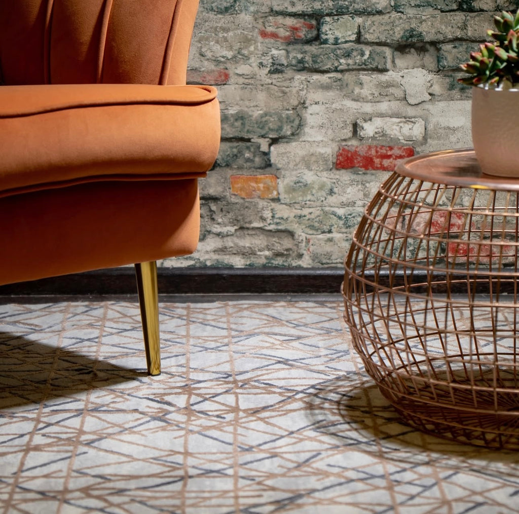 Saaidi Beige Grey Rug