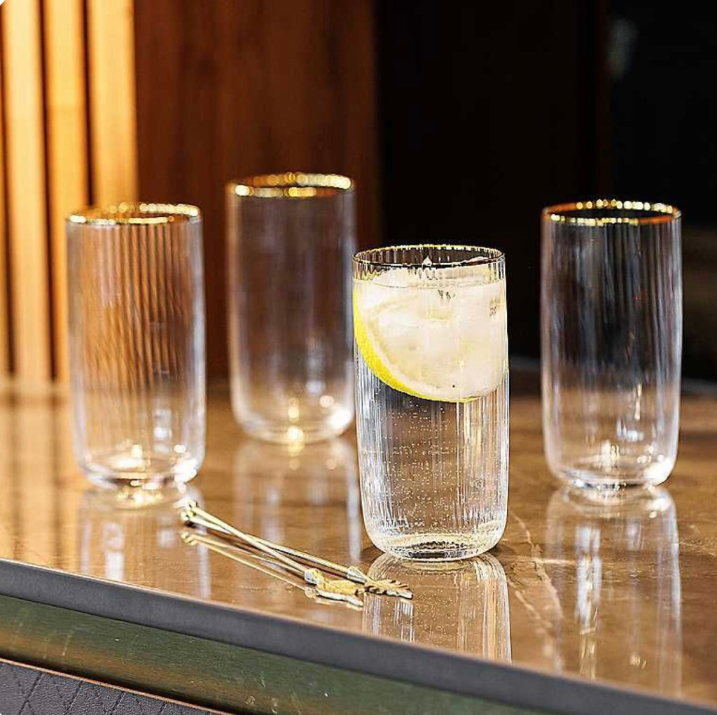 X1 DIVA HI BALL GOLD RIM 410ML